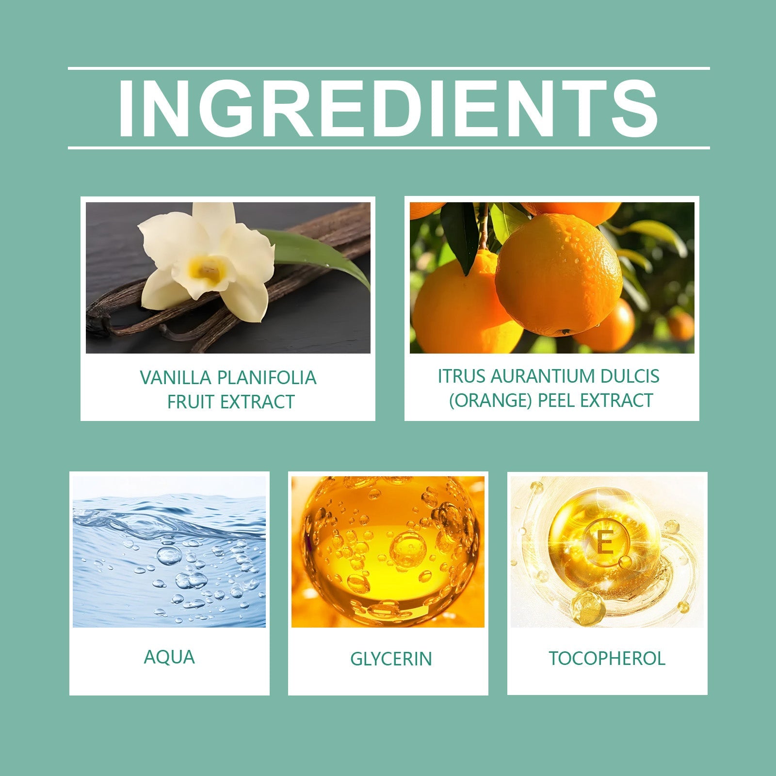 Vanilla Citrus Roll-On Fragrance For Kids Sweat Roll-On Armpit Sweat Cleansing Fragrance Gentle And Fresh