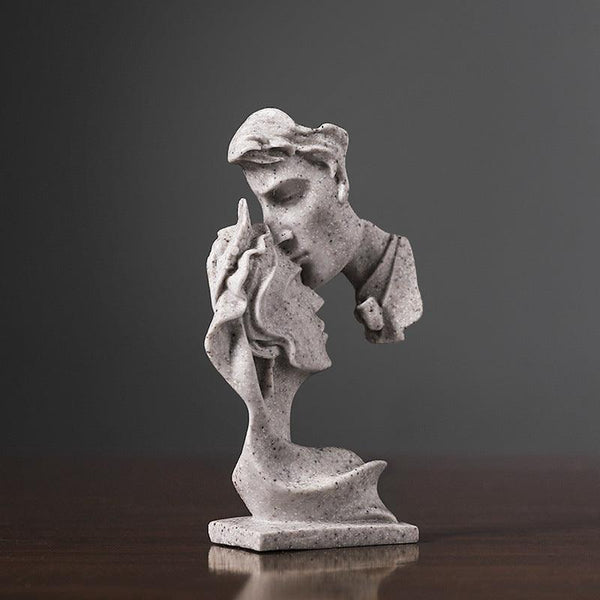 Abstract art couple decoration living room wine cabinet study decoration figure sculpture handicrafts