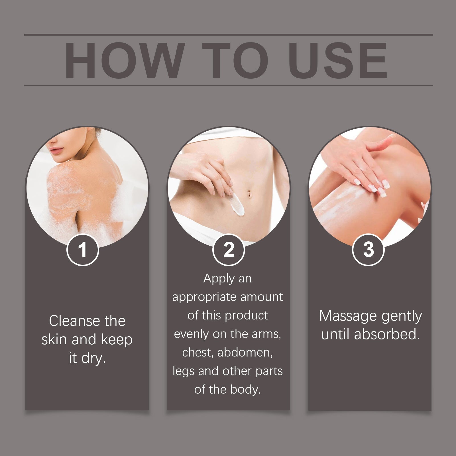 Body Firming Beauty Cream Gently Moisturizes, Firms And Lifts Skin Daily Apply Massage Beauty Cream