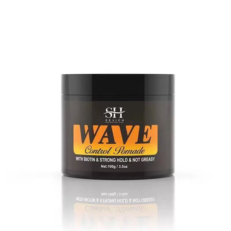 Wave Hair Gel 360 Deep Waves Control Pomade Wavy Hair Oil With Brush Sport Strong Hold Wavy Frizz Control Gel For Black Men