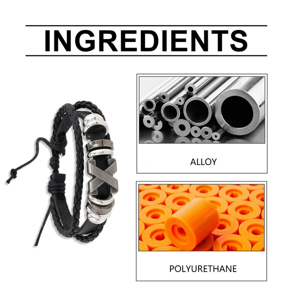 Men's Care Bracelet, Gentle Care For Men's Body Comfortable Lightweight Portable Fashion Care Bracelet