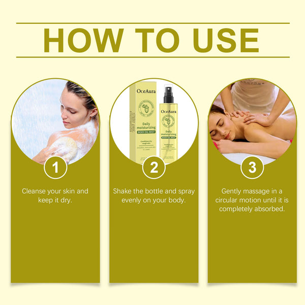 Vitamin E Moisturizing Body Oil, Daily Moisturizing Care For Body Skin Moisturizing Body Care Oil