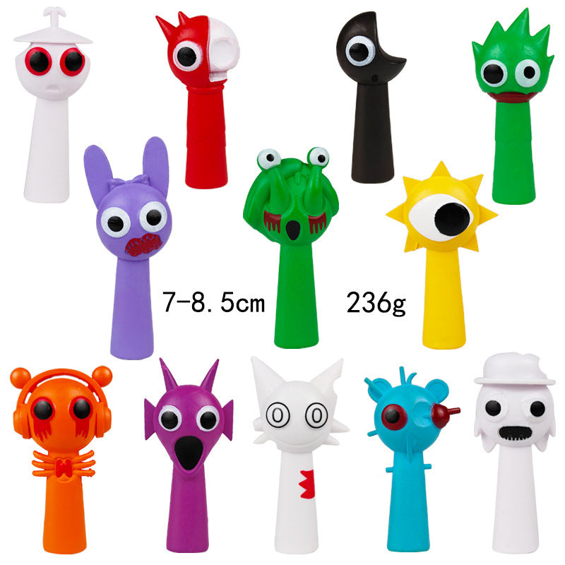 Rhythm Box Hand Office Boy Depler Simon Jevin Music Game Peripheral Model Ornament