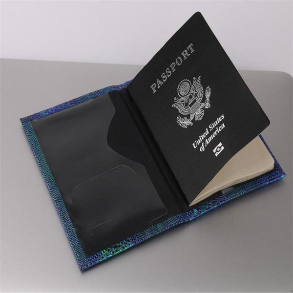 Lizard Passport Holder Protector Wallet Business Card Soft Passport Cover Travel Men Wallets Women Credit Card Holder Cover