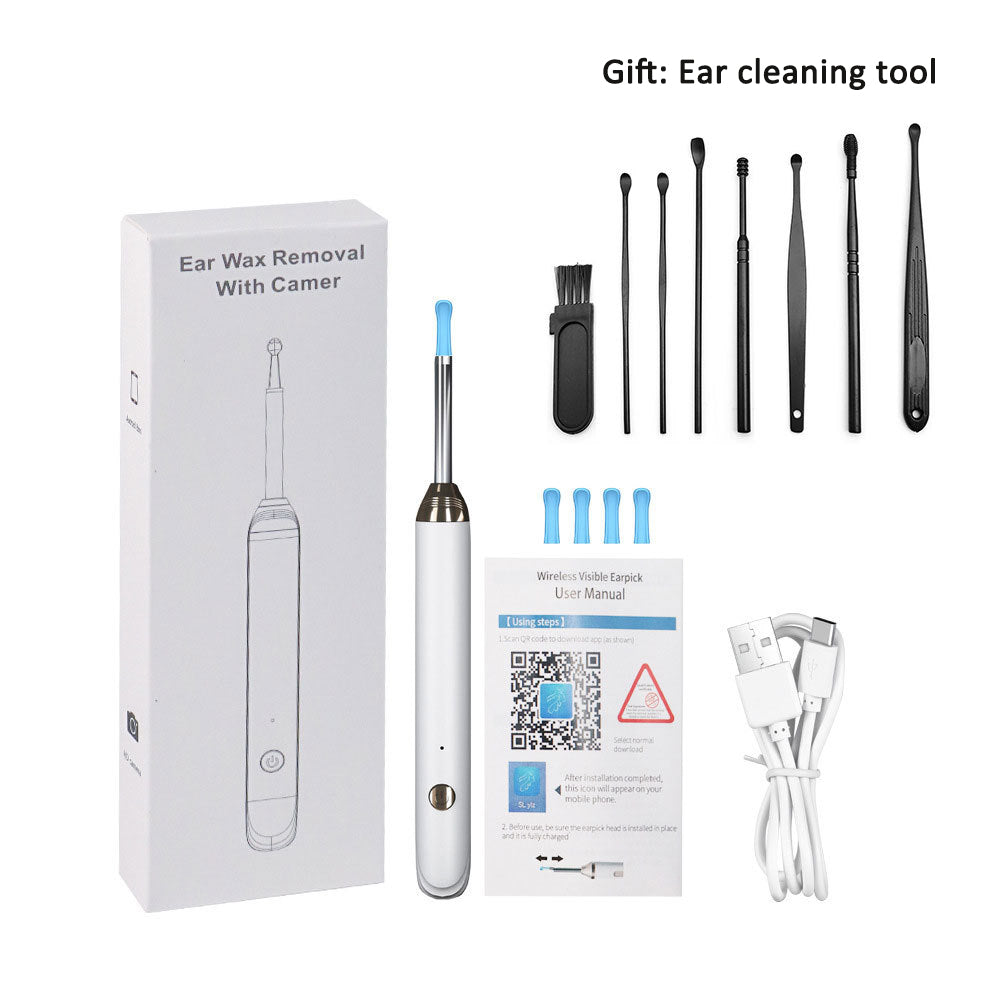 Visual Ear Spoon Cross border HD Visual Ear Picking Device Wireless WIFI Visual Ear Picking Spoon Visual Ear Picking Spoon