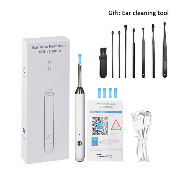 Visual Ear Spoon Cross border HD Visual Ear Picking Device Wireless WIFI Visual Ear Picking Spoon Visual Ear Picking Spoon