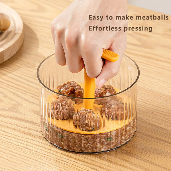 Meatball Maker Fried Meatball Presser Multi functional Household Utensil for Making Rounds Shrimp Slippery and Auxiliary Food