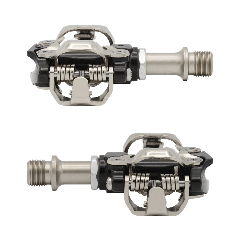 Mountain Bike Self-Locking Pedal Mountain Lightweight Aluminum Alloy Bearing Sealed Lock Pedal Riding Accessories