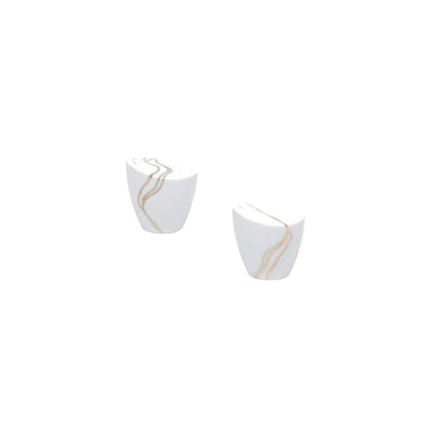 Fiume D'Oro Salt + Pepper Shakers