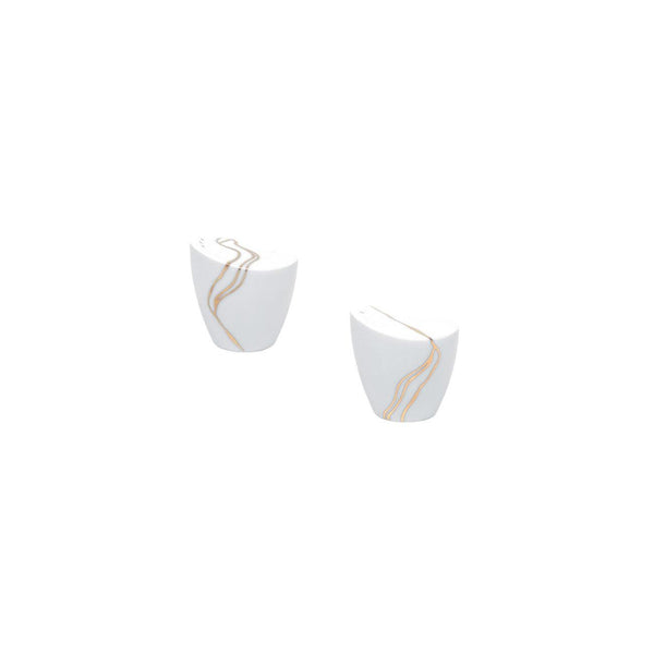 Fiume D'Oro Salt + Pepper Shakers