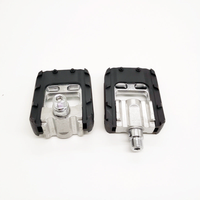 New Aluminum Alloy Folding Pedal Bicycle Pedal Mountain Bike Folding Bike Driving Electric Bike Pedal Accessories
