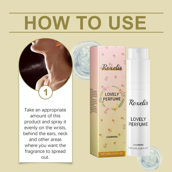 Rotated-Tuberose Perfume Spray, Women Keep Fragrance Light And Fresh Lasting Fragrance Dating Charm Perfume