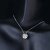 1 Carat Moissanite 925 Sterling Silver Necklace