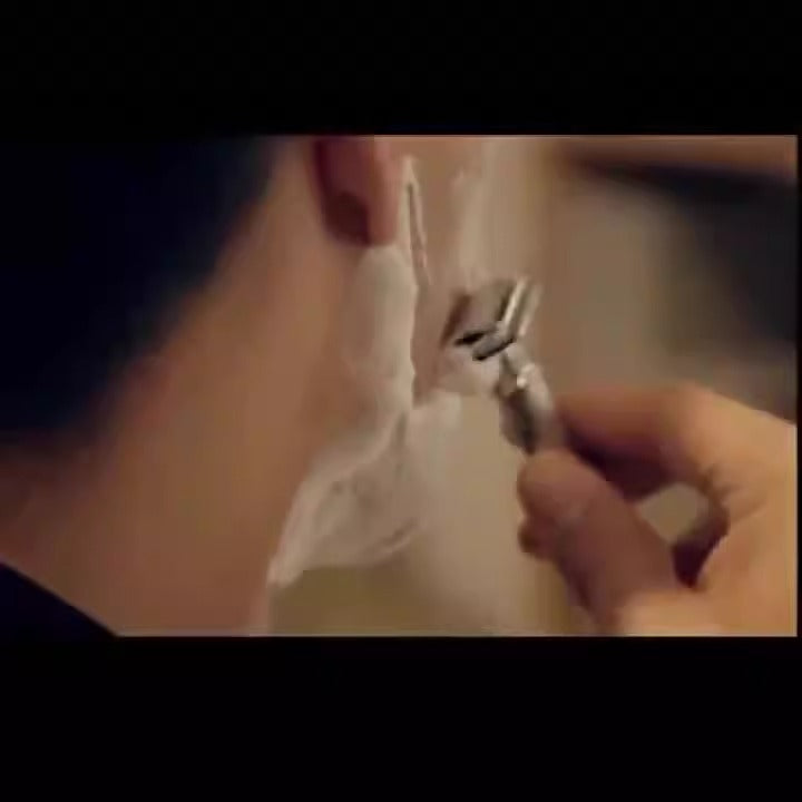 Old style shaver, manual shaver, double-sided blade shaver, safety blade holder, shaver