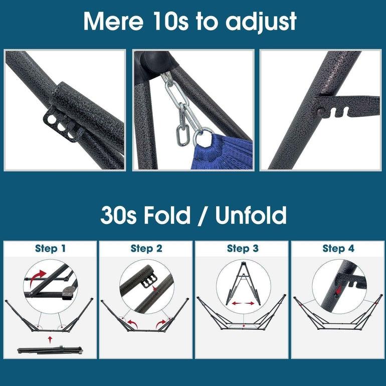 Original Collapsible Hammock with Stand