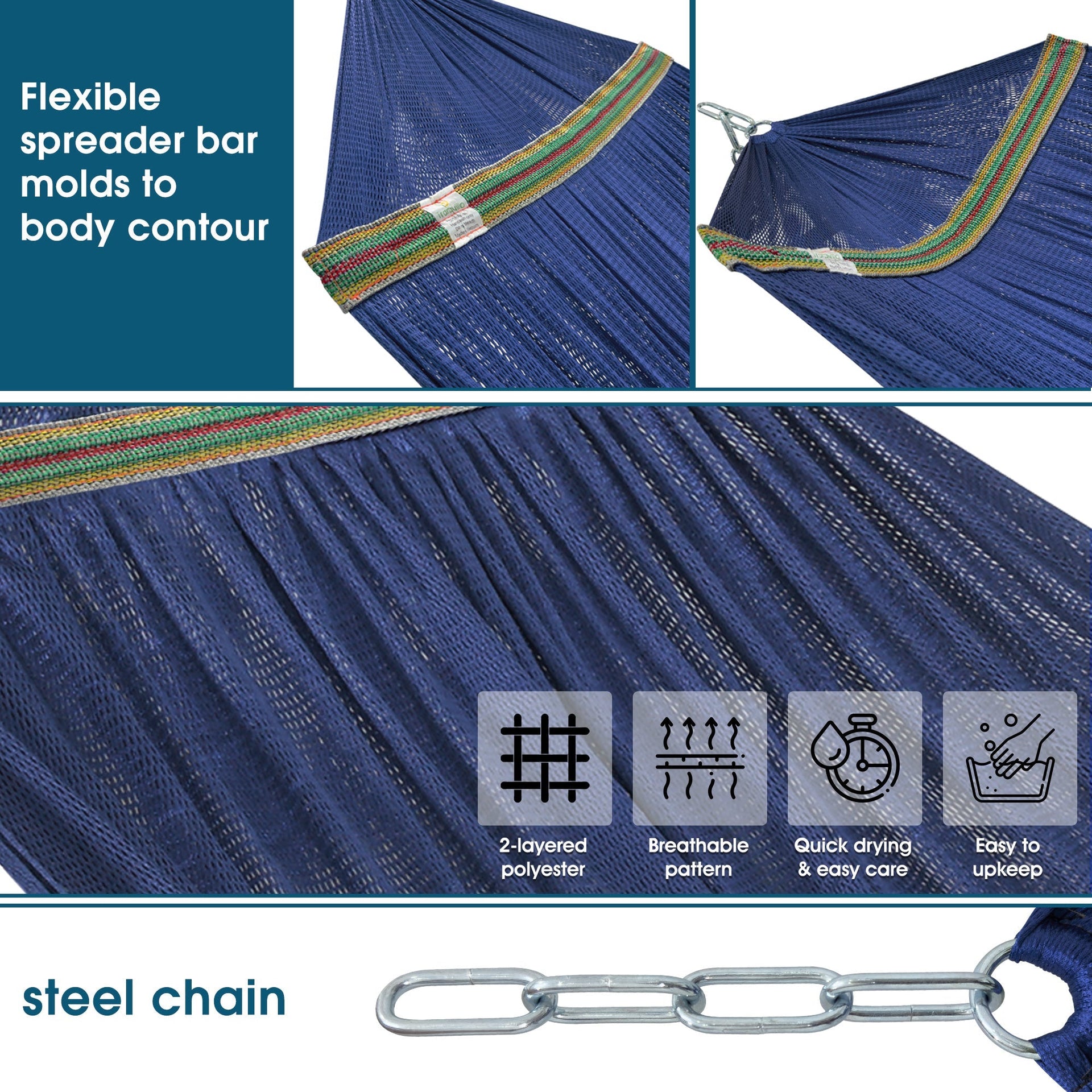 Tranquillo Original Collapsible Hammock with Stand