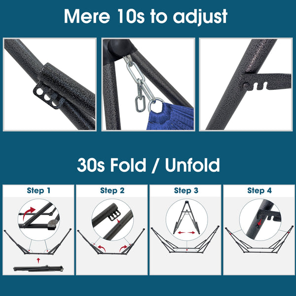 Tranquillo Original Collapsible Hammock with Stand