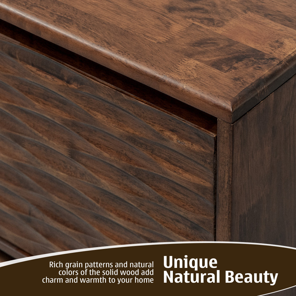 Acacia Elara TV Stand with Storage and Cable Management for TVs up to 80