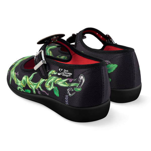 Chocolaticas® Feed Me Women's Mary Jane Flat Hot Chocolate Design