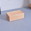 Simple multi grid solid wood jewelry box earrings necklaces rings jewelry storage box wooden jewelry box