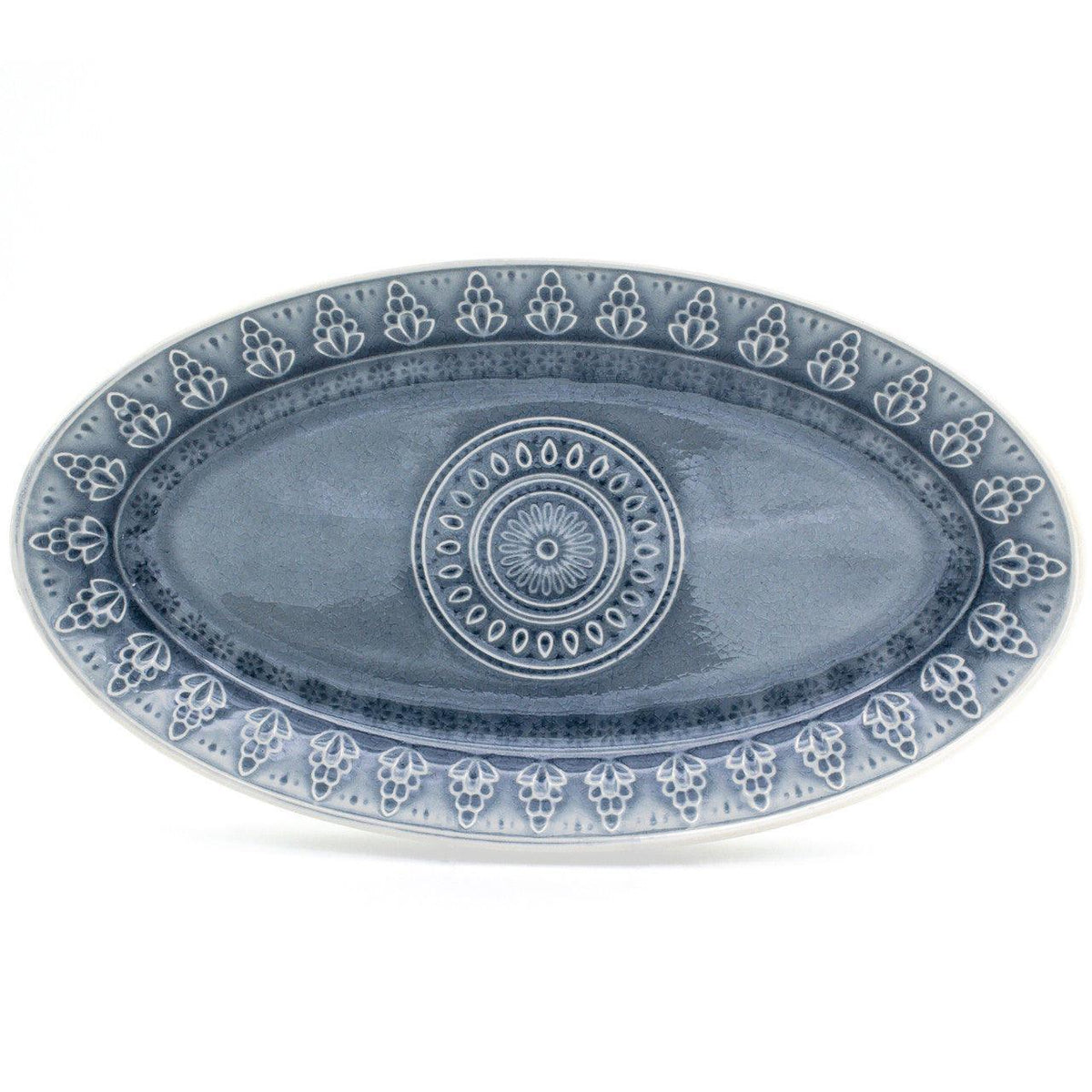 Fez  Stoneware Oval Serving Platter
