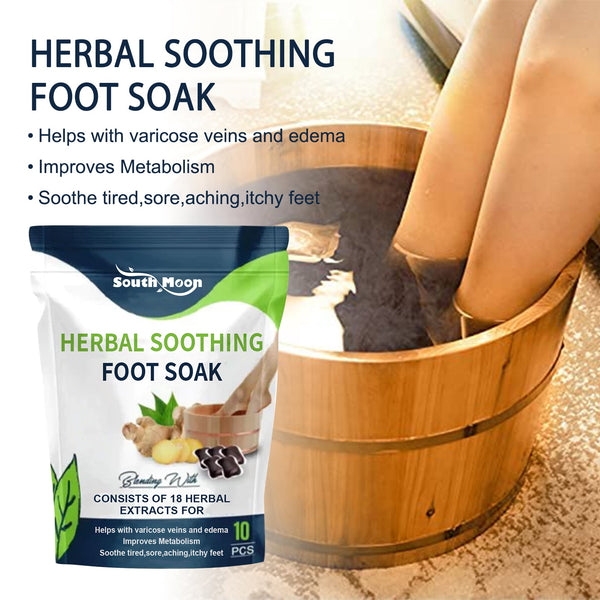 Herbal Soothing Foot Soak, Vein Repair To Relieve Body Fatigue Body Shaping Bead Foot Bath Kit