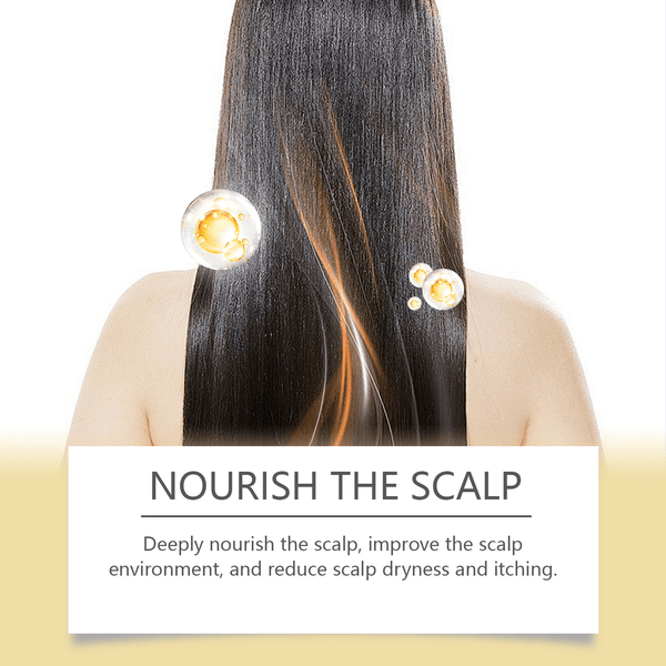 Hair Care Mist Nourishes Scalp, Moisturizes Hair And Shines Castor Oil Repair Spray