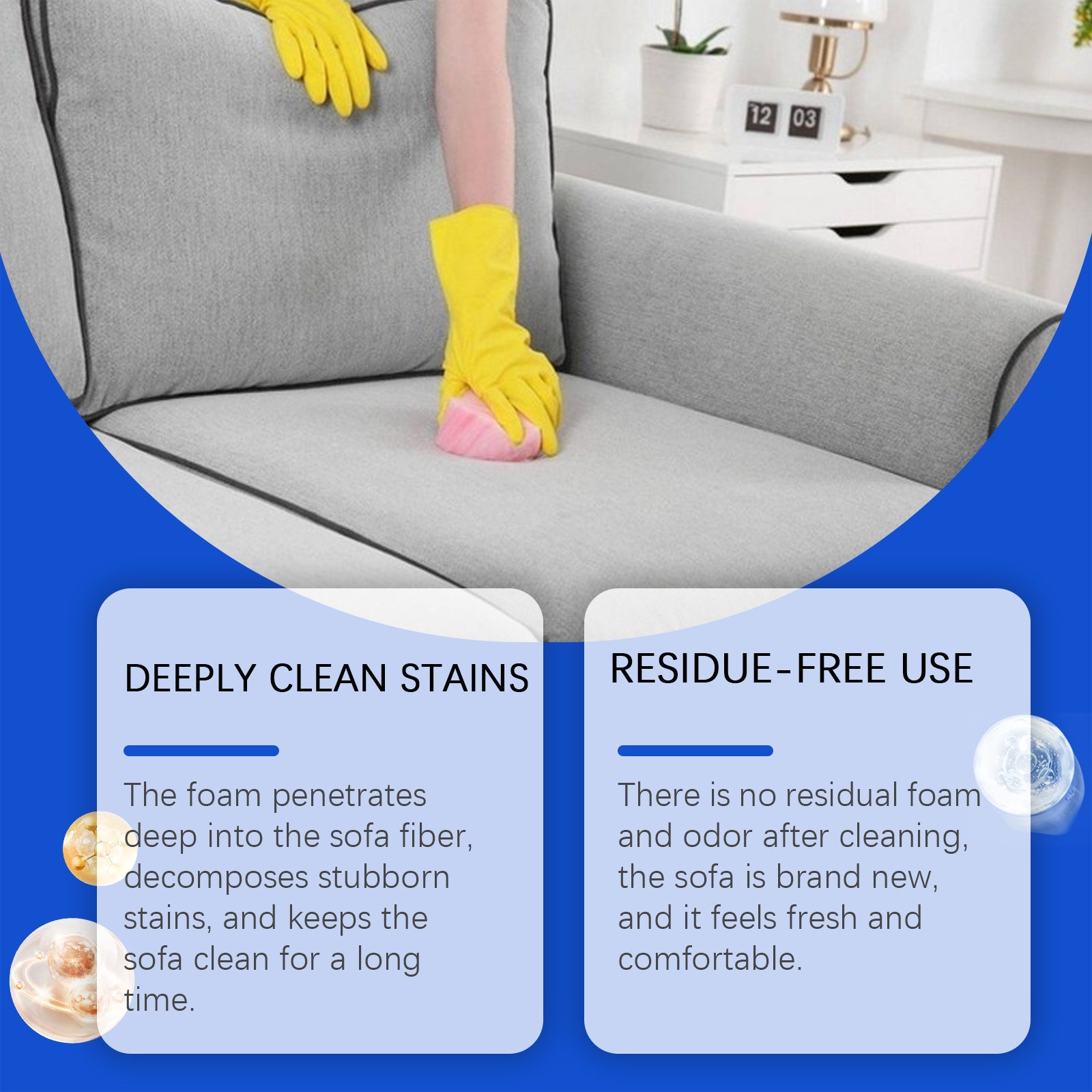 Fabric Sofa Foam Cleaner Fabric Sofa Fabric Curtain Mattress Foam Cleaner