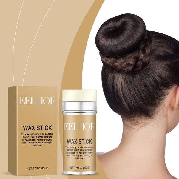 Hair Wax Wand, Hair Styling, Anti-Frizz, Hair Care Natural Shine Solid Styling Portable Hair Wax