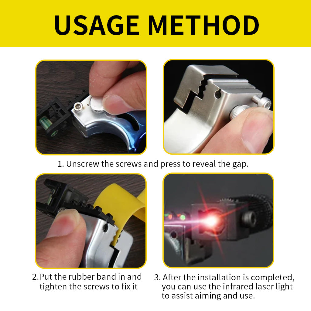 Catapult, Aim Light Flat Rubber Band Slingshot Outdoor Shooting Equipment Launch Slingshot Competitive Toy