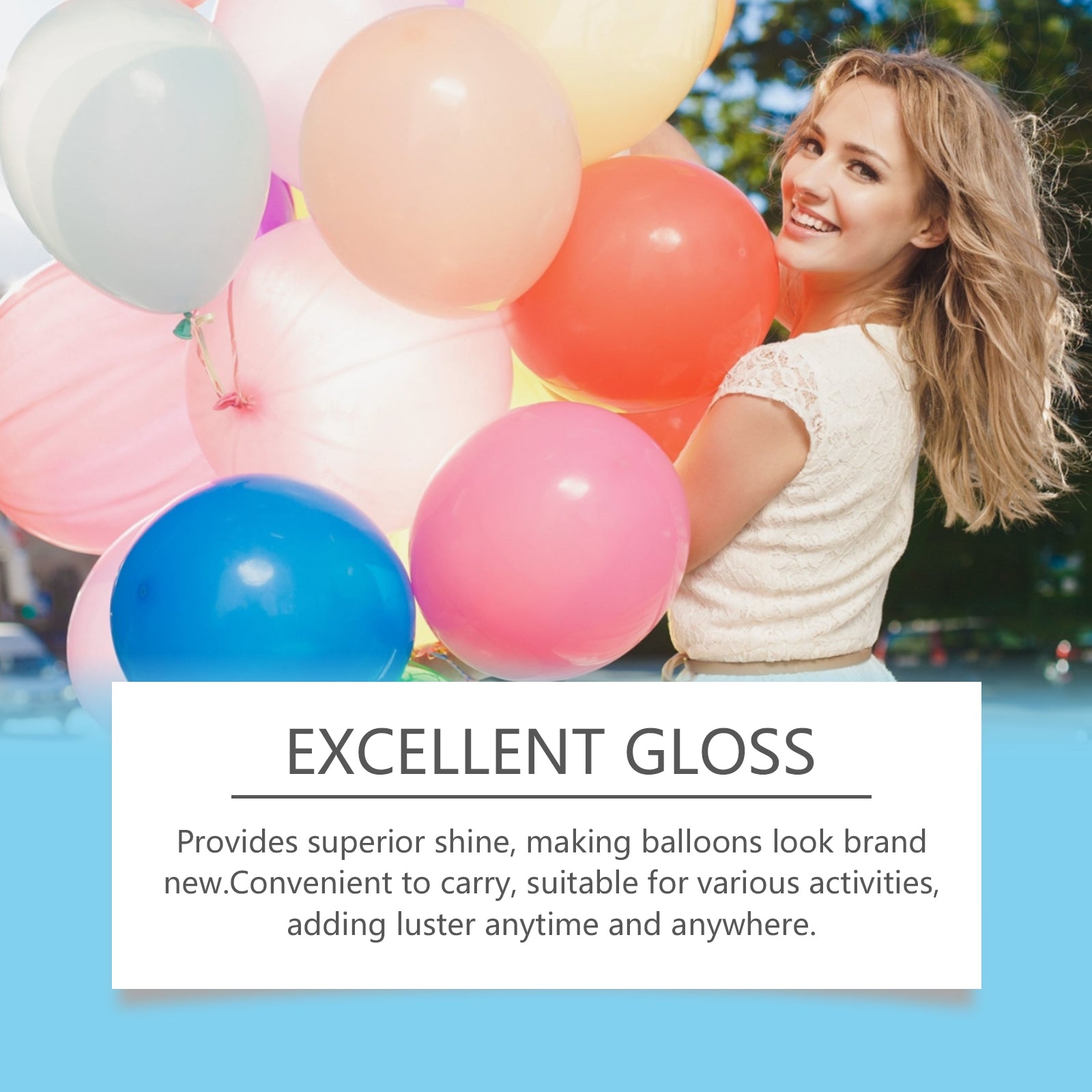 Balloon Highlight Spray, Anti-Oxidation To Keep The Appearance Of The Balloon Bright And Enhance The Gloss Scene Decoration