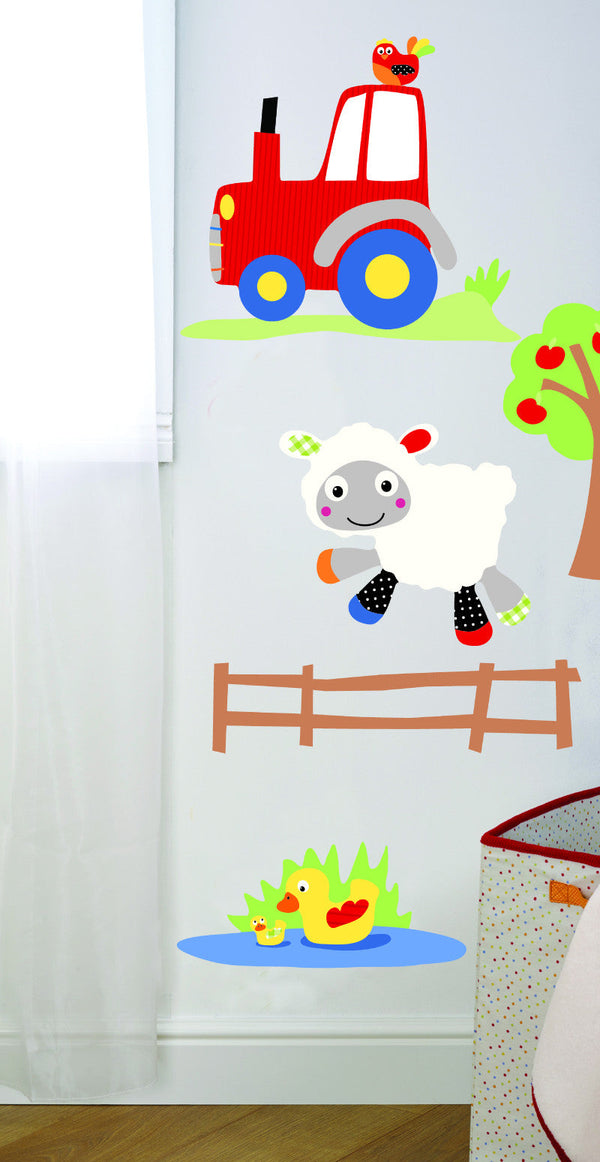 Funberry Farm Animals Wall Decals