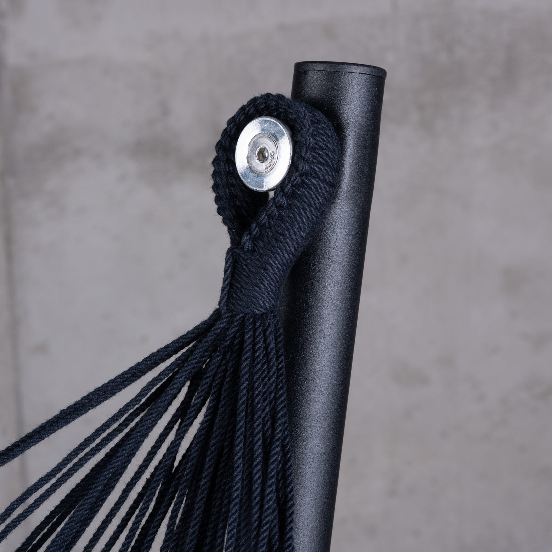 Fiji Organic Zebra – Organic Cotton Comfort Size Hammock Chair with Galvanized Steel Stand