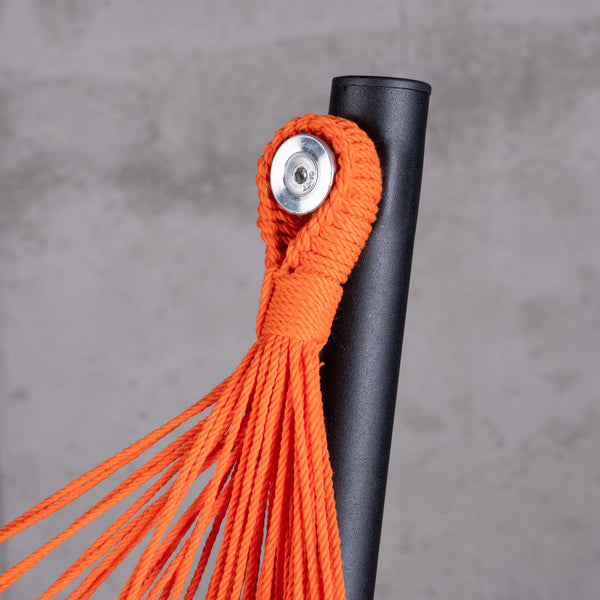 Fiji Outdoor Toucan – Weather-Resistant Comfort Size Hammock Chair with Galvanized Steel Stand