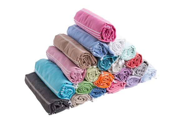 Monaco Burgundy Turkish Towel