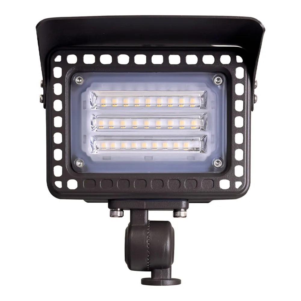 FLACCT20 12V Low Voltage Adjustable CCT and Wattage 5W-20W Integrated LED Landscape Lighting Outdoor Floodlight