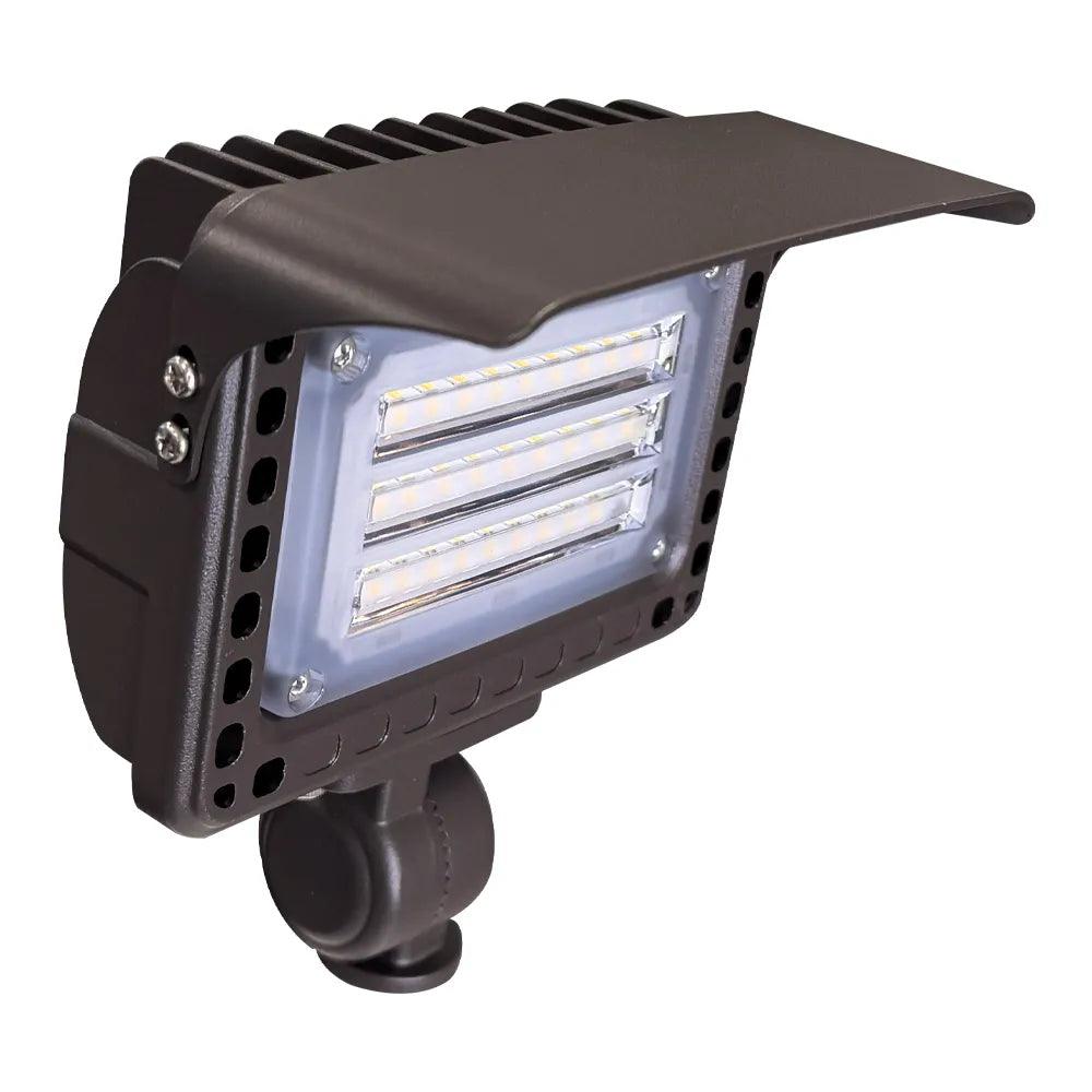 FLACCT20 12V Low Voltage Adjustable CCT and Wattage 5W-20W Integrated LED Landscape Lighting Outdoor Floodlight