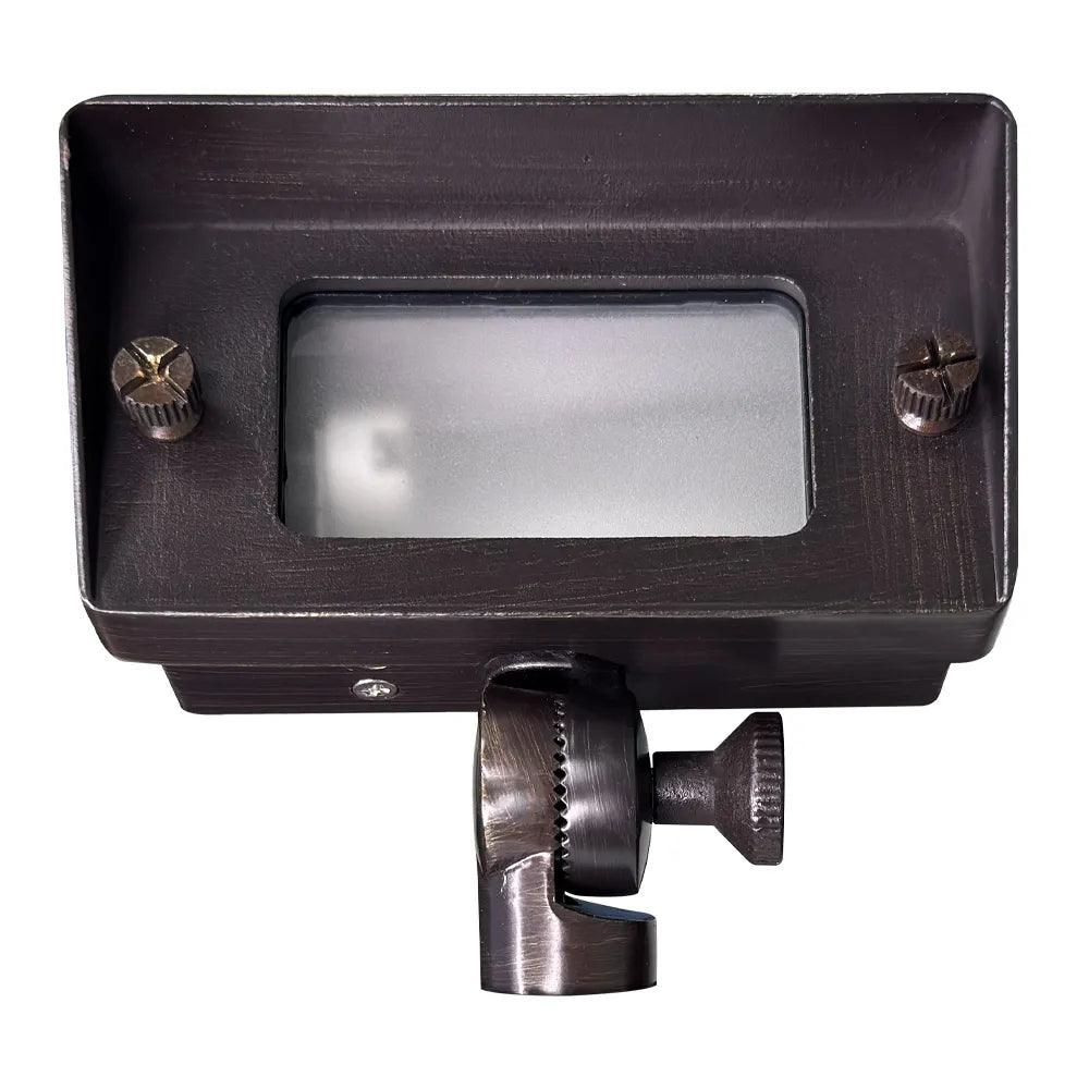 FPB01 Brass 12V Low Voltage Rectangular LED Directional Floodlight Adjustable Lighting G4 Socket