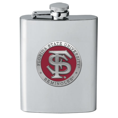 Florida State University FS Logo Flask
