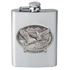 Eagle Soaring w/ USA Flask