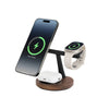 ZenStand 3-in-1 Wood MagSafe-compatible Wireless Charging Stand