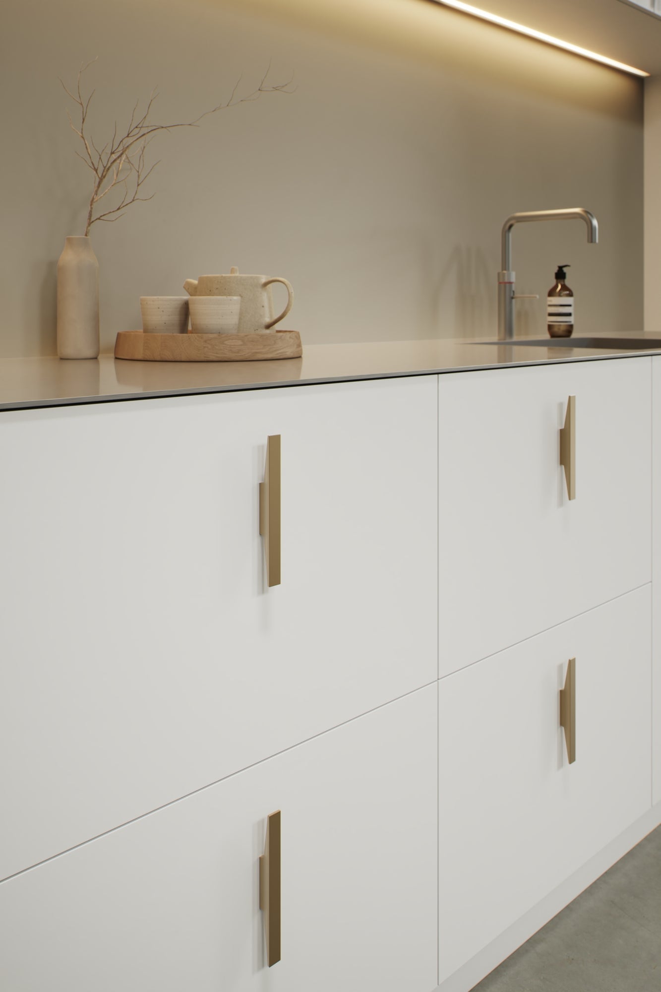 Modern Brushed Bronze 