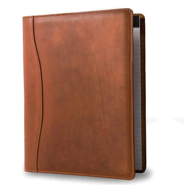 Falit Leather Folio | Handmade Leather Padfolio -