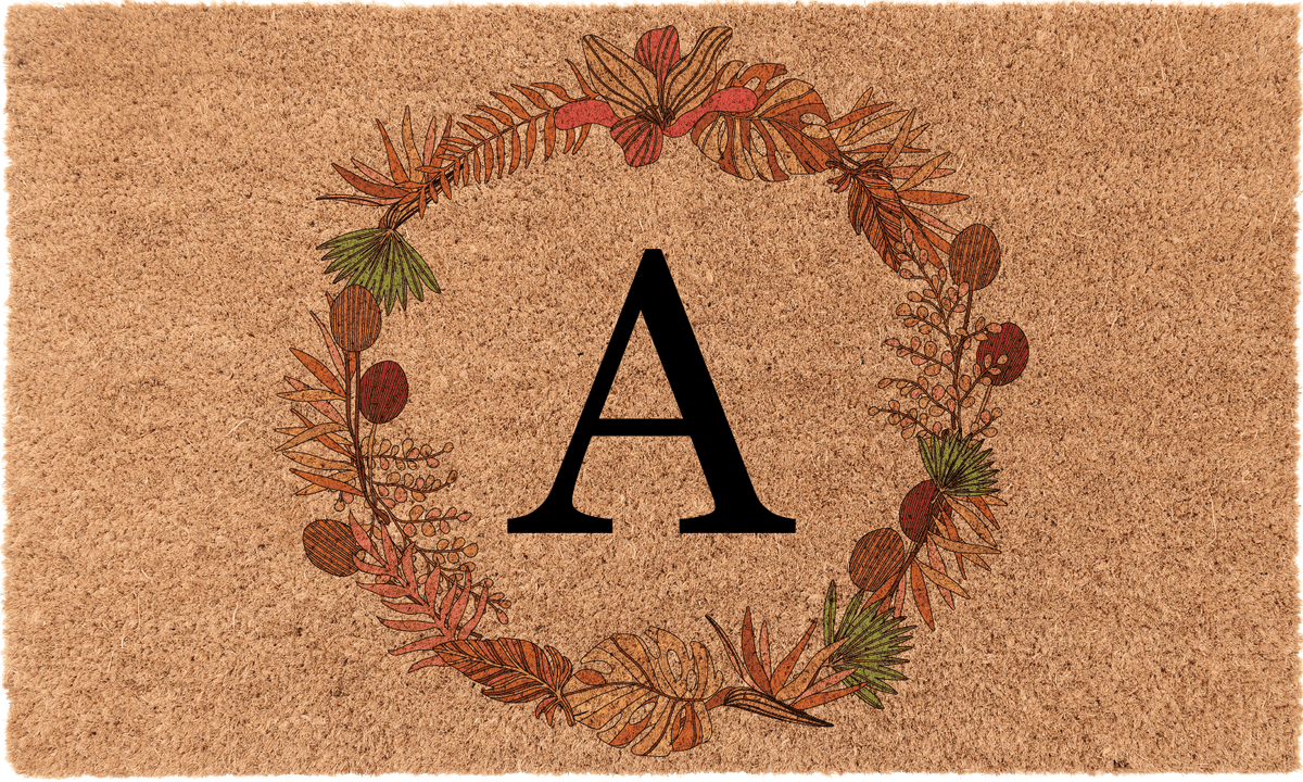 Fall Wreath Monogram