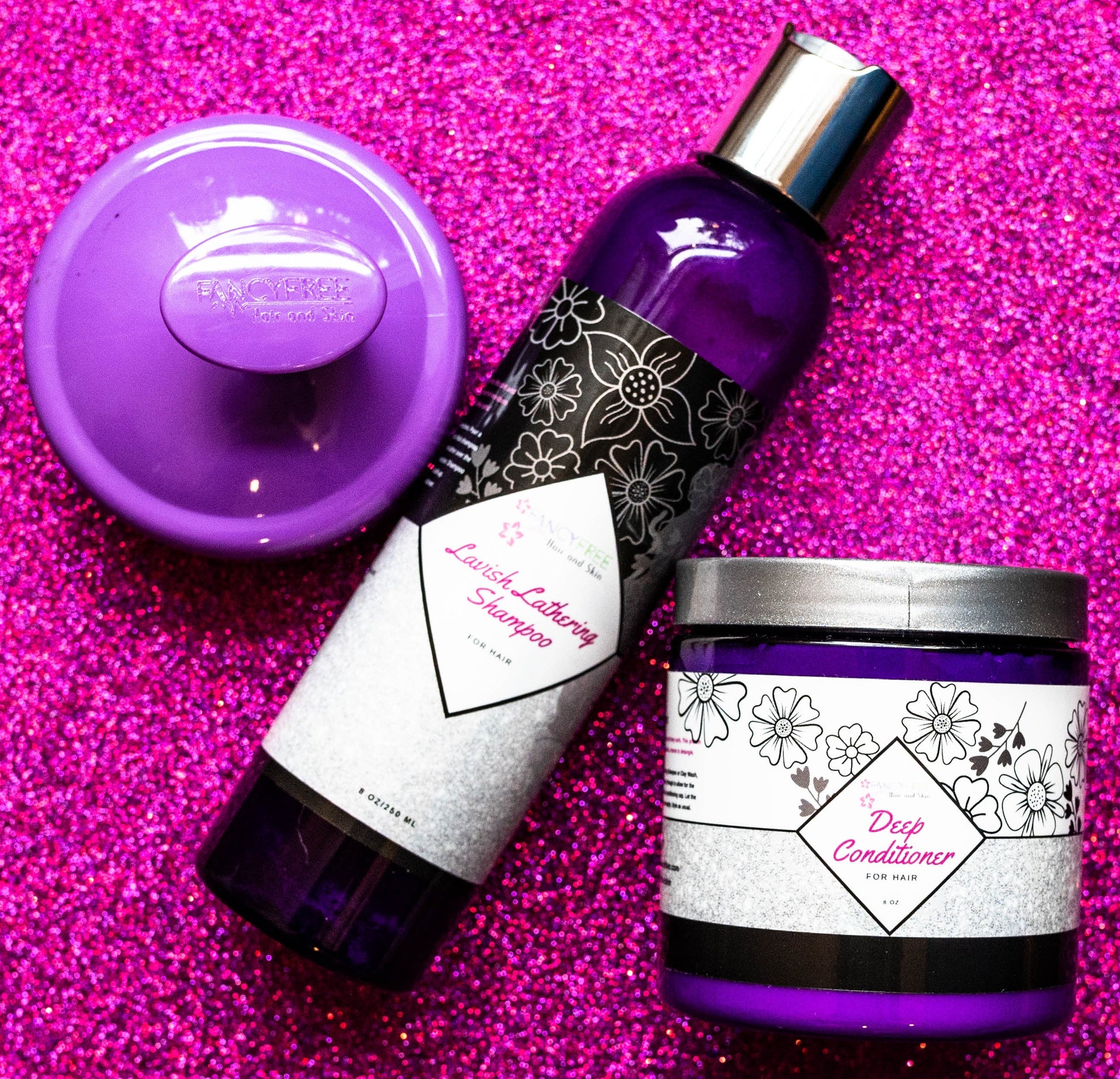 Fancy_Free_Lavish_Lathering_Shampoo_and_Deep_Conditioner_Set8878306590780The_Fancy_Factory47254150578236 - Gifts for You 'n Me - www.giftsforyounme.com