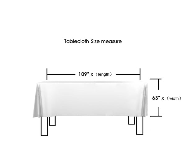 Cotton Striped Tablecloth - Rectangle Tablecloths