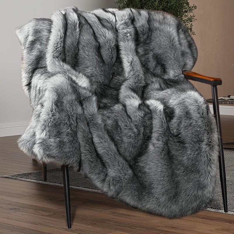 Faux Fur Blanket - Super Soft 1000GSM 60x80