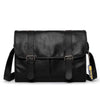 Faux Leather Messenger Bag