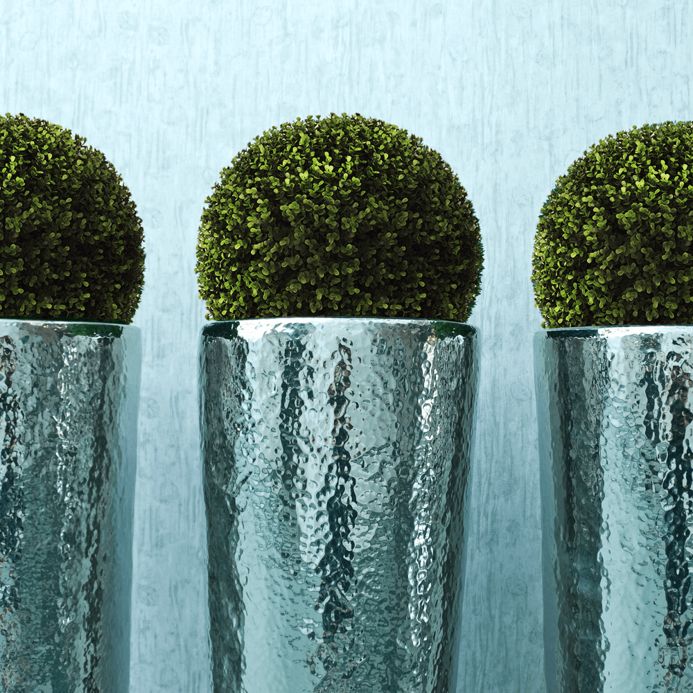 Almost Natural Buxus Artificial Topiary Ball Set of 2 17in – UV Resistant