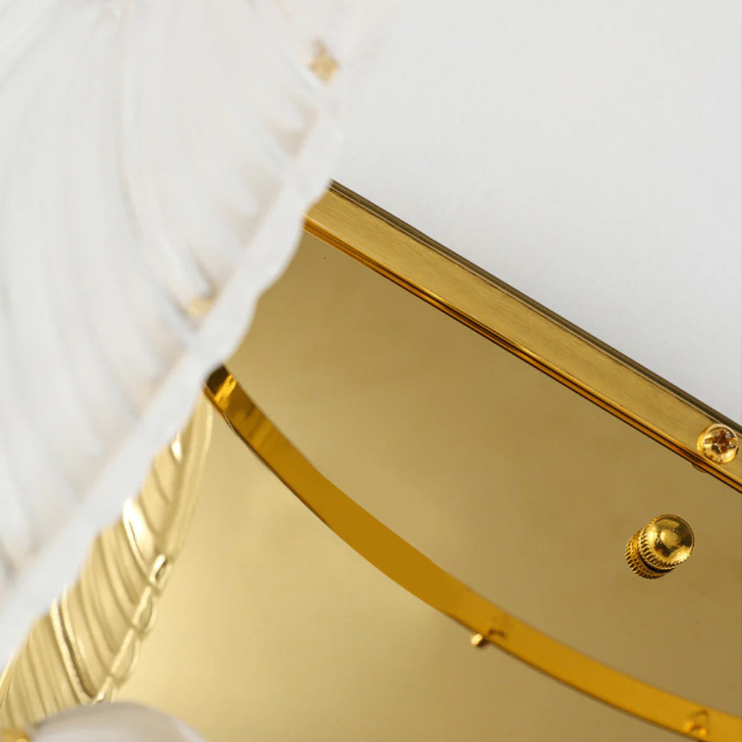 Feather Crystal Wall Lamp